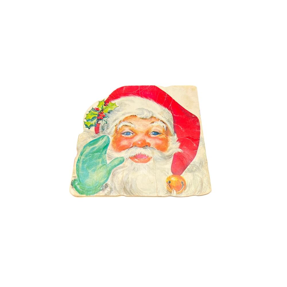 ๐
Vintage Santa Claus Shaped Book Retro Christmas Die Cut Childrens Storybook - Picture 2 of 2